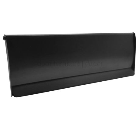 Matt Black Letter Box Interior Tidy 305x89mm