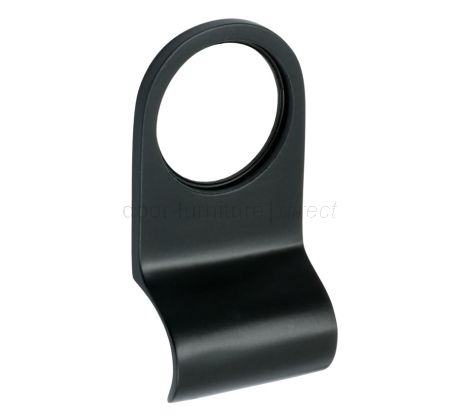 Matt Black Cylinder Pull