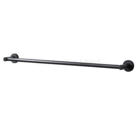 Bond Matt Black Towel Rail 495mm