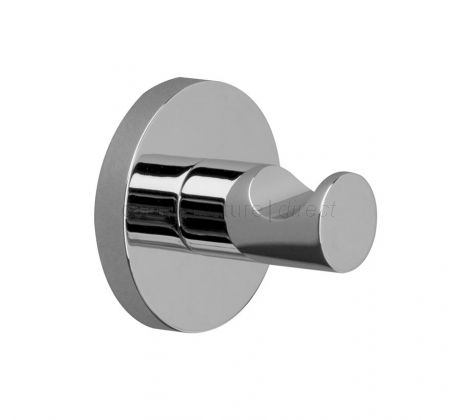 Lily Polished Chrome Single Robe Hook