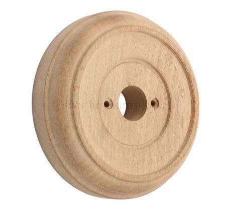 Unfinished Wooden Bell Plinth 135mm