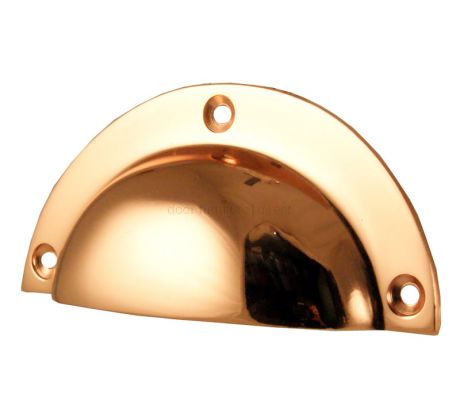 Rose Copper Drawer Pull 93mm