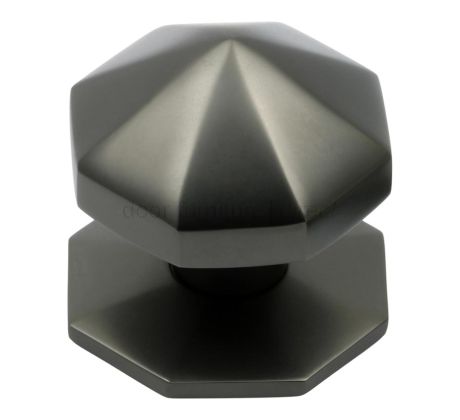 Prima Dark Bronze Carousel Centre Door Knob 66mm DB12B