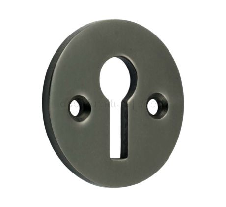 Prima Dark Bronze Keyhole Escutcheon 32mm DB104