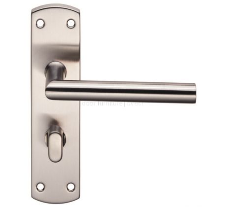 Steelworx Satin Stainless Mitred Bathroom Handles