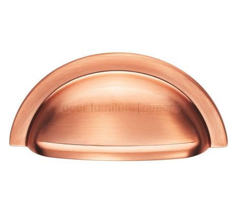 Satin Copper Oxford Drawer Pull 76mm