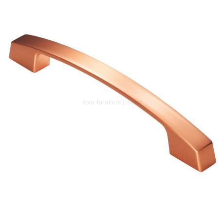 Satin Copper Bridge Cabinet Handle 160mm