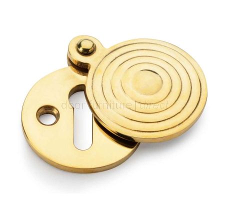 Unlacquered Brass Christoph Key Escutcheon 32mm
