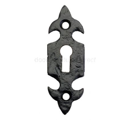 Foxcote Foundries 26x78mm Fleur de Lys Escutcheon FF03