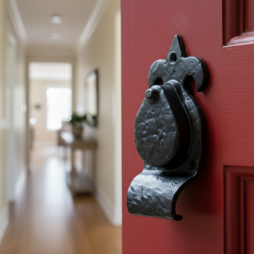 Foxcote Foundries Fleur-De-Lys Nightlatch Cylinder Cover FF10