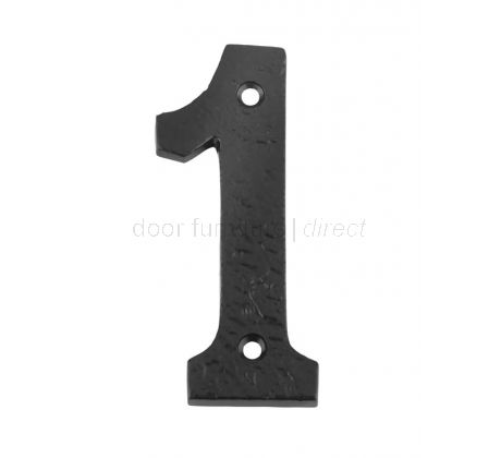 Foxcote Foundries 4in Black House Numbers 0-9