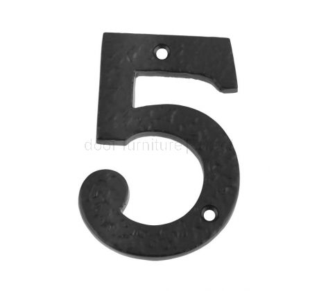 Foxcote Foundries 4in Black House Numbers 0-9