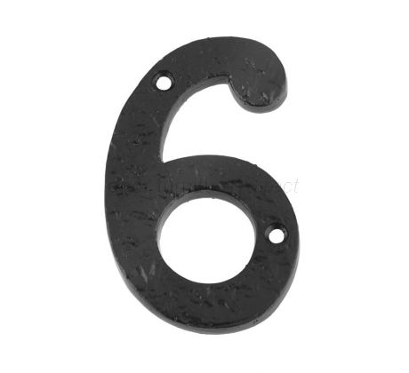 Foxcote Foundries 4in Black House Numbers 0-9