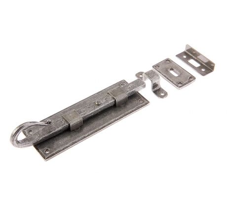 Valley Forge Pewter Shepherds Crook Straight Door Bolt 152mm VF46B