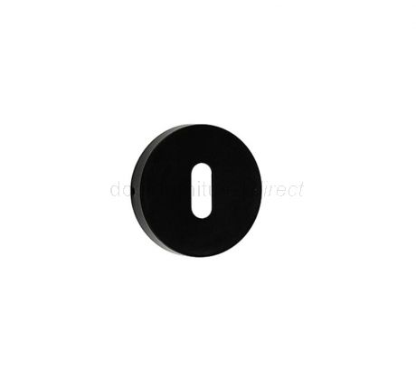Nero JMB16 Matt Black Keyhole Escutcheon 52mm