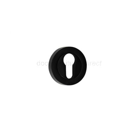 Nero JMB503E Matt Black Euro Escutcheon 50mm