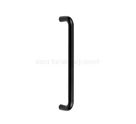 Nero JMB119C Matt Black D Pull Handle 300x19mm