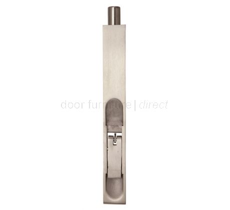 Satin Stainless Steel Flush Bolt