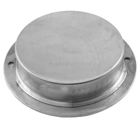 Satin Stainless Steel Circular Flush Pull 90mm