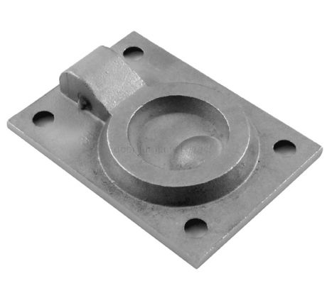 Satin Stainless Steel Flush Ring Pull 44x62mm