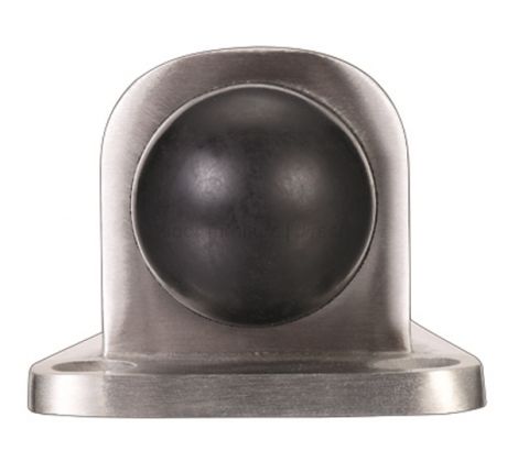 Satin Stainless Steel Heavy Duty Door Stop 60x51mm