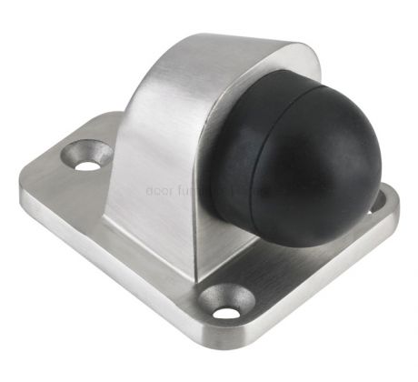 Satin Stainless Steel Heavy Duty Door Stop 60x51mm