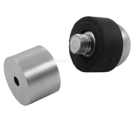 Satin Stainless Steel Dome Door Stop 35mm