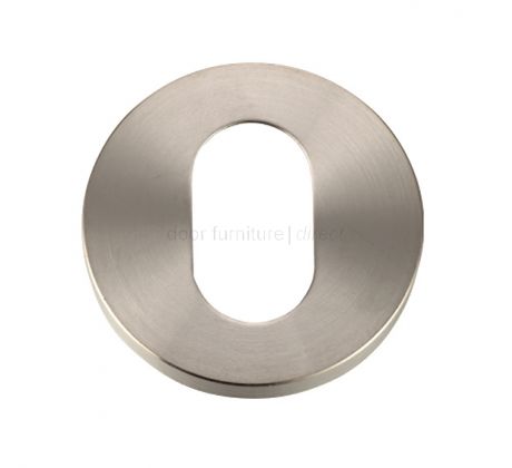 Satin Stainless Steel 52mm Oval Escutcheon