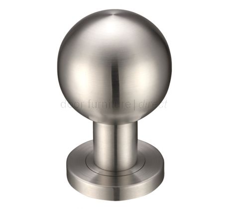 Satin Stainless Steel 55mm Ball Mortice Door Knobs