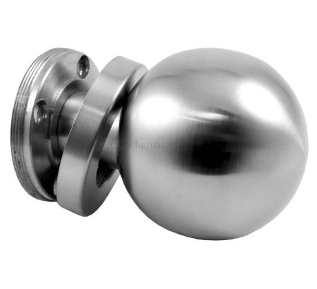Satin Stainless Steel 55mm Ball Mortice Door Knobs