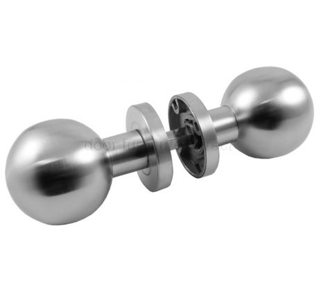Satin Stainless Steel 55mm Ball Mortice Door Knobs