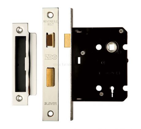 Contract 3 Lever Mortice Sashlock 64mm and 76mm
