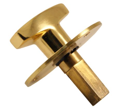 Polished Brass Mortice Night Latch Thumb Turn