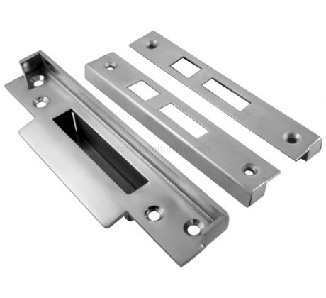British Standard Sashlock Rebate Set Stainless Steel