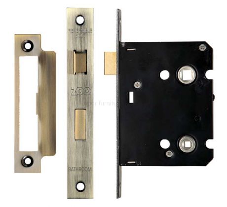 Zoo Bathroom Mortice Lock