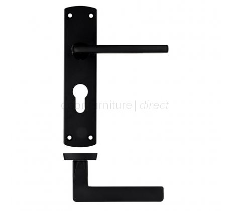 Stanza Leon Matt Black Door Handles