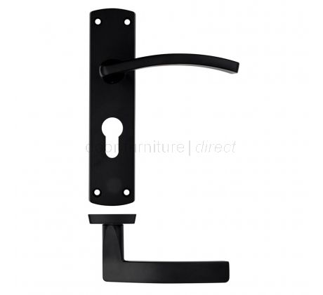 Stanza Toledo Matt Black Door Handles
