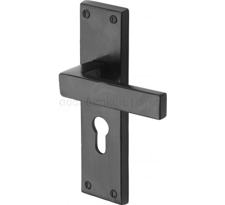 Black Iron Rustic Cheswell Door Handles