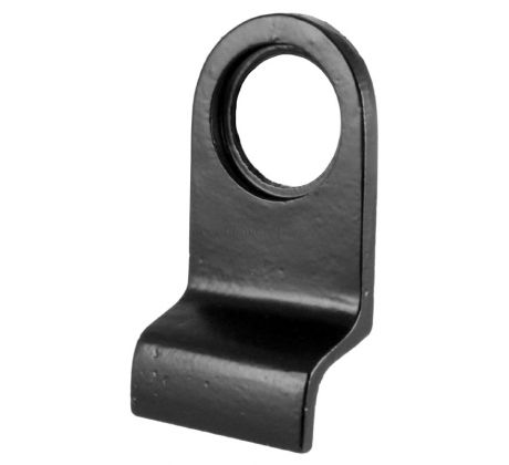 Black Iron Rustic Cylinder Pull 90x46mm