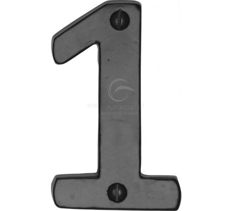 Black Iron Rustic Door Numbers 0-9 76mm (3in)