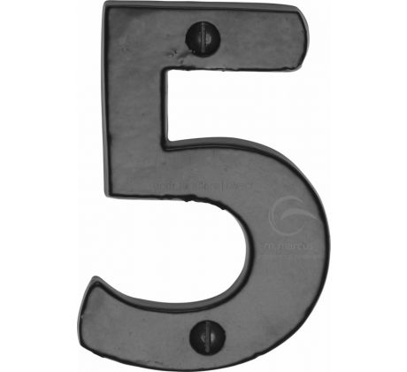 Black Iron Rustic Door Numbers 0-9 76mm (3in)