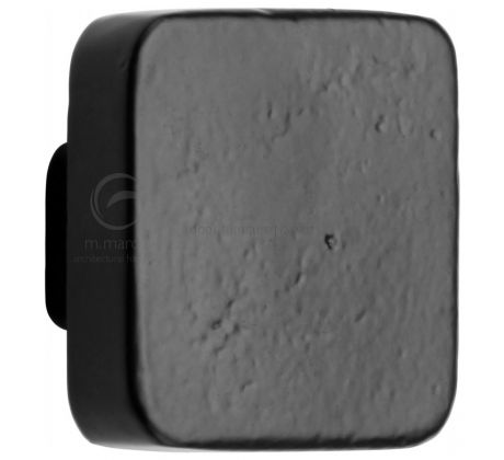 Black Iron Rustic Square Cabinet Knob