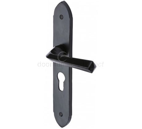 Black Iron Rustic Grafton Door Handles
