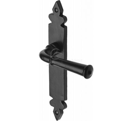 Black Iron Rustic Ludlow Door Handles
