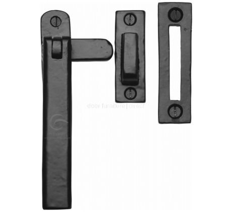 Black Iron Rustic Plain Style Casement Window Fastener