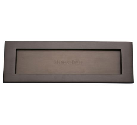 Matt Bronze Victorian Style Letter Plates