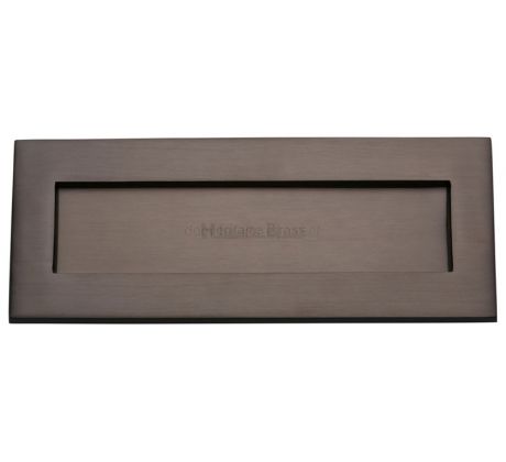 Matt Bronze Victorian Style Letter Plates