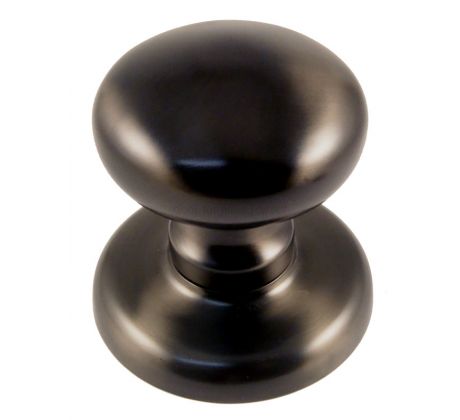 Matt Bronze Centre Door Knob 68mm