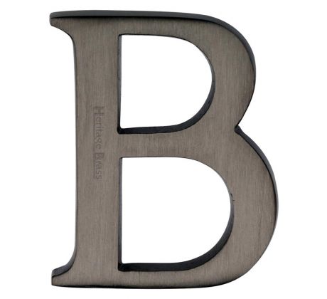 Matt Bronze Concealed Fix Front Door Letters A-Z 51mm (2in) C1565