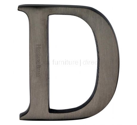 Matt Bronze Concealed Fix Front Door Letters A-Z 51mm (2in) C1565